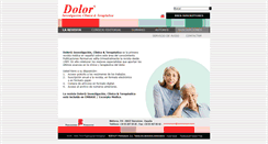 Desktop Screenshot of dolor.es